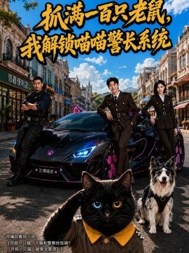 抓满一百只老鼠，我解锁喵喵警长系统(全集)