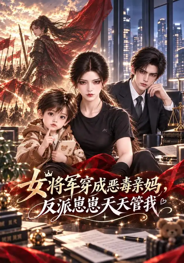 女将军穿成恶毒亲妈，反派崽崽天天管我(全集)