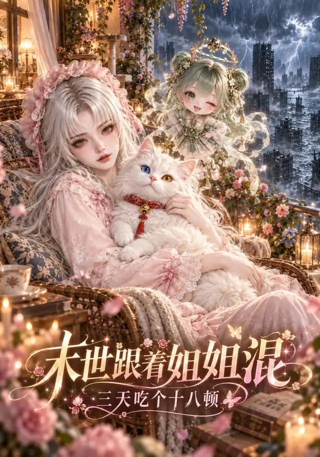 末世跟着姐姐混，三天吃个十八顿(全集)