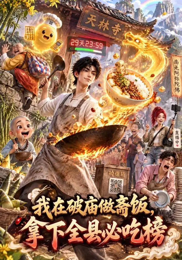 我在破庙做斋饭，拿下全县必吃榜(全集)